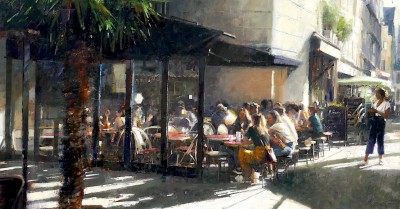 DOUGLAS GRAY - ladies at lunch, paris