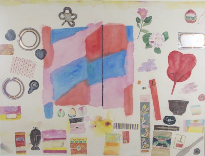 Elizabeth Blackadder - Still Life with Camellia