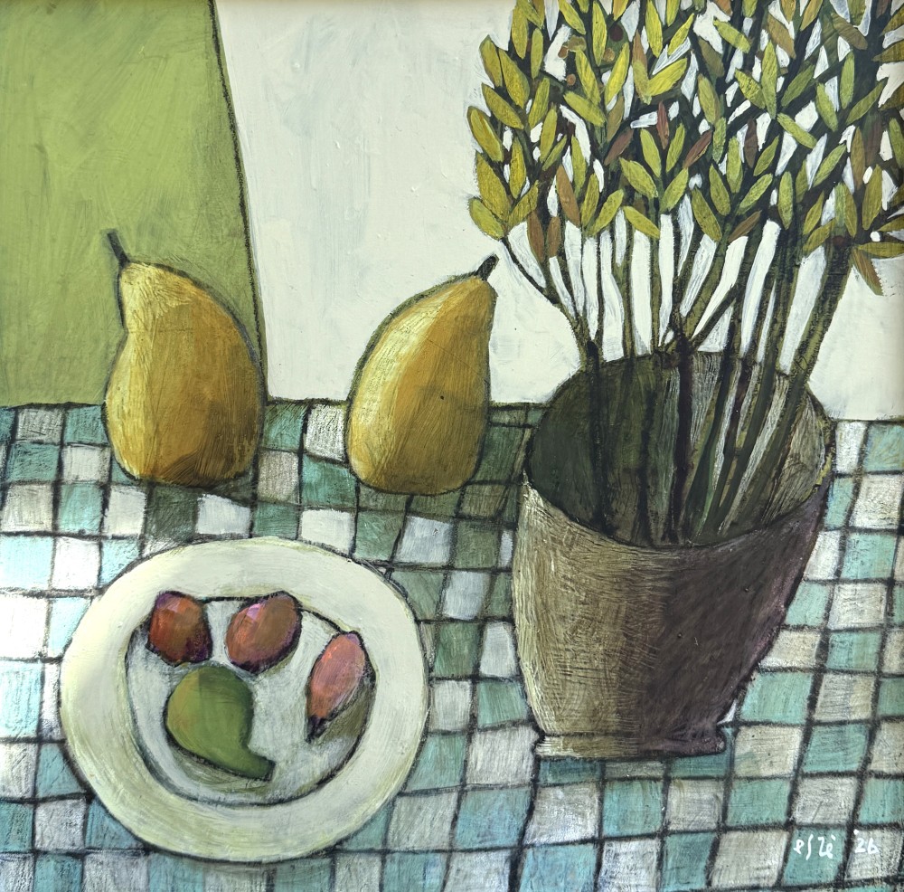 Este Macleod - checked tablecloth