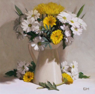 White and Gold Bouquet