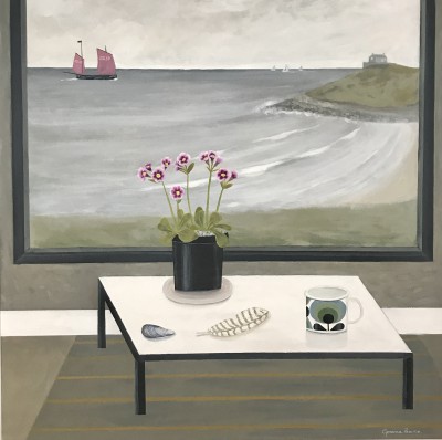 Porthmeor and Lugger