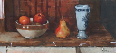 Still Life with a Pear