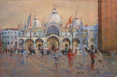 In the Piazza San Marco Venice