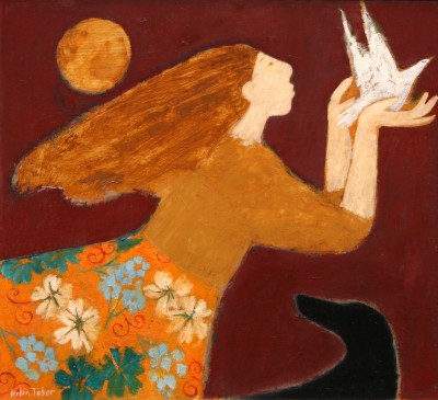 Girl with A Bird