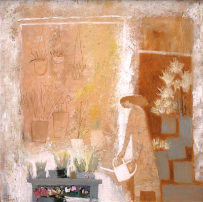 HELEN TABOR - the florist's window, spring bulbs