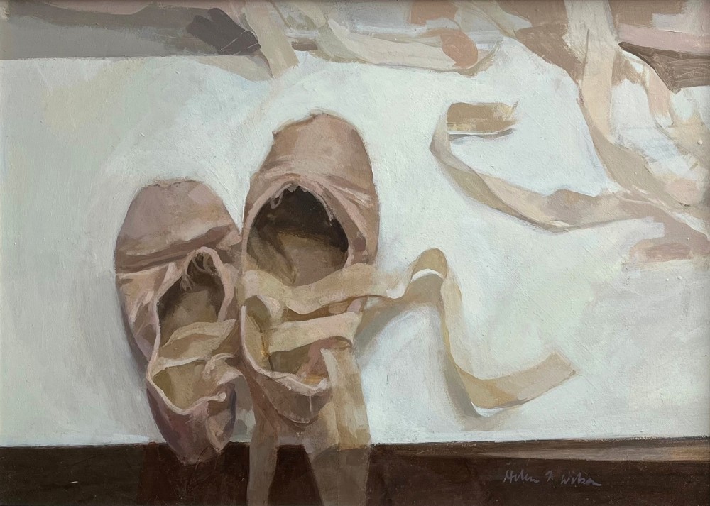 Scottish Artist Helen Wilson  - Pointe Shoes