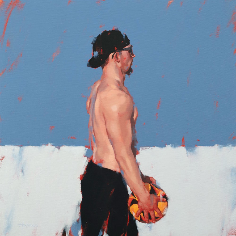 Iain Holman - on serve