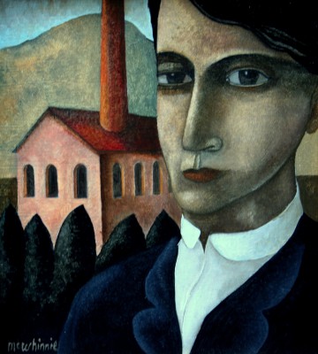 IAN MCWHINNIE - spanish hillside