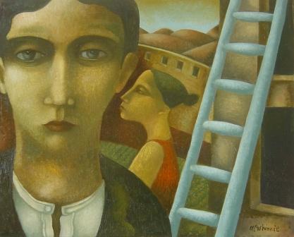 IAN MCWHINNIE - hillside couple