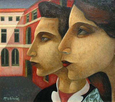 IAN MCWHINNIE - piazza shadows