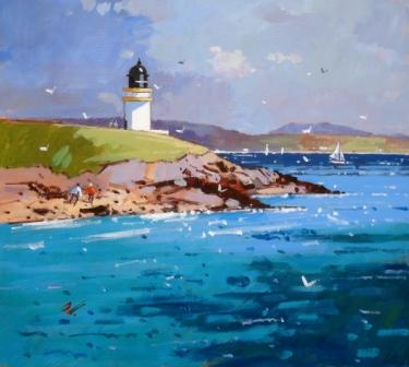 Lighthouse. Port Charlotte, Isle of Islay