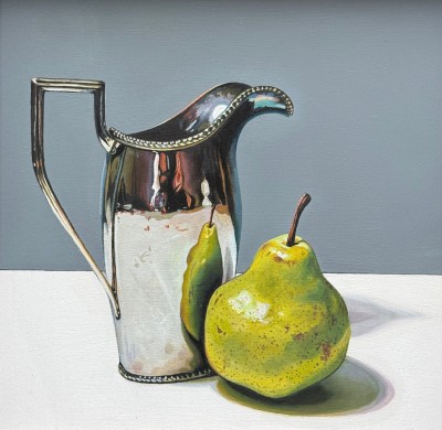 JANE CRUICKSHANK - silver & pear