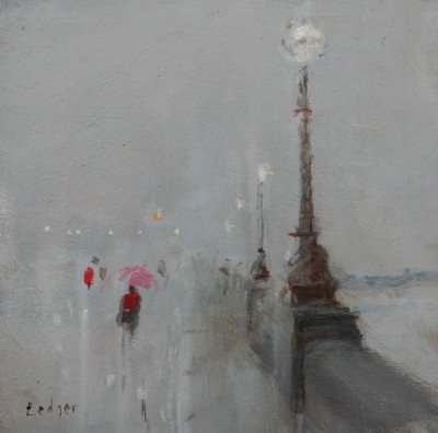 Rain, Chelsea Embankment