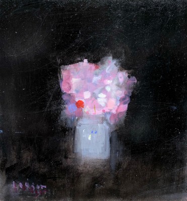 JANET LEDGER - sweet peas