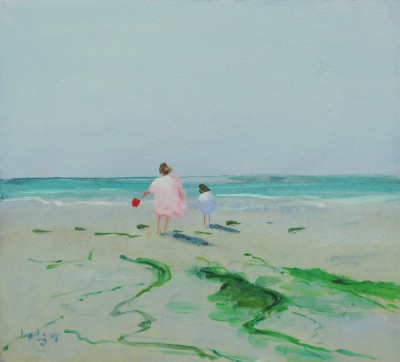 JANET LEDGER - sunny sunday, tynemouth