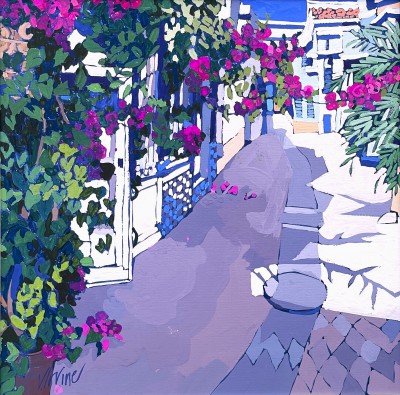 JENNIFER IRVINE - bougainvillea, the algarve
