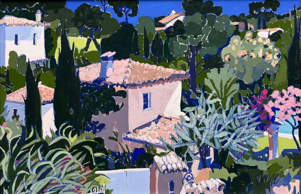 View from La Ferme de St Paul