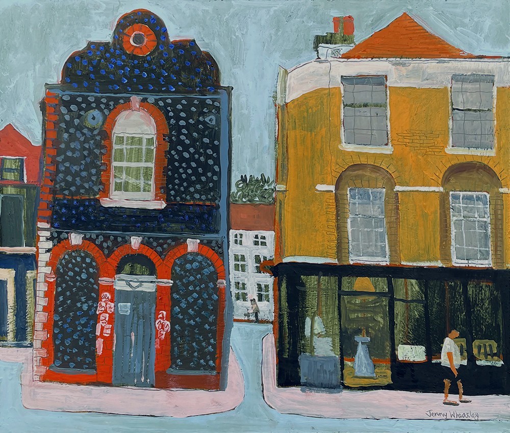 British Artist JENNY WHEATLEY - Old Market Square