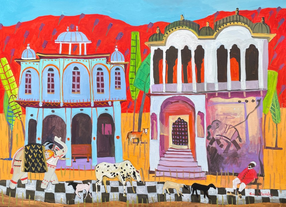 British Artist JENNY WHEATLEY - Resting Awhile