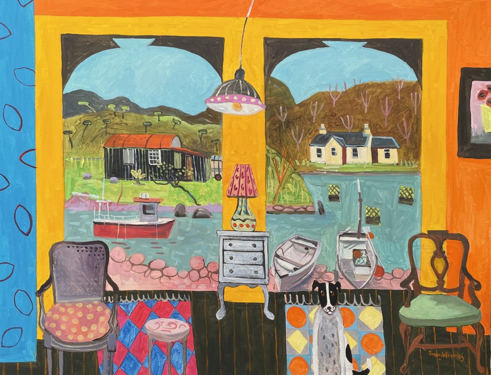 British Artist JENNY WHEATLEY - Beside the Seaside