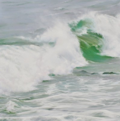 JO BEMIS - magenta and green