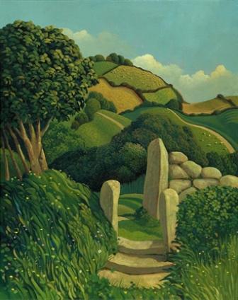 JO MARCH - the kissing gate