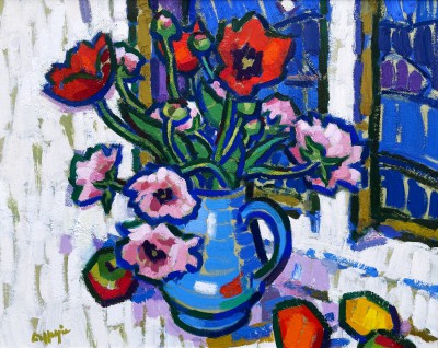 JOAN GILLESPIE - moonlit window