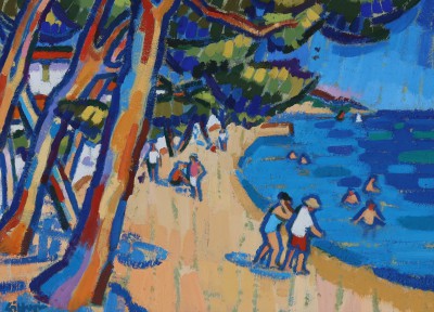 Beach Scene, Puerto Pollensa