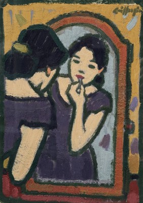 JOAN GILLESPIE - at the mirror