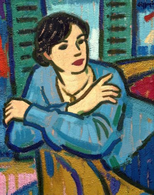 JOAN GILLESPIE - seated model