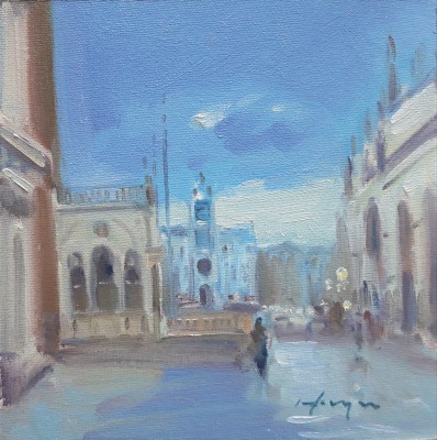 JOE HARGAN - towards the clocktower, venice