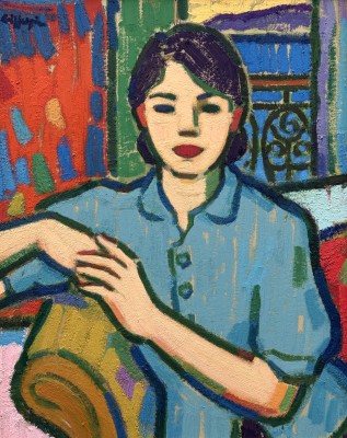 JOAN GILLESPIE - young woman by a window