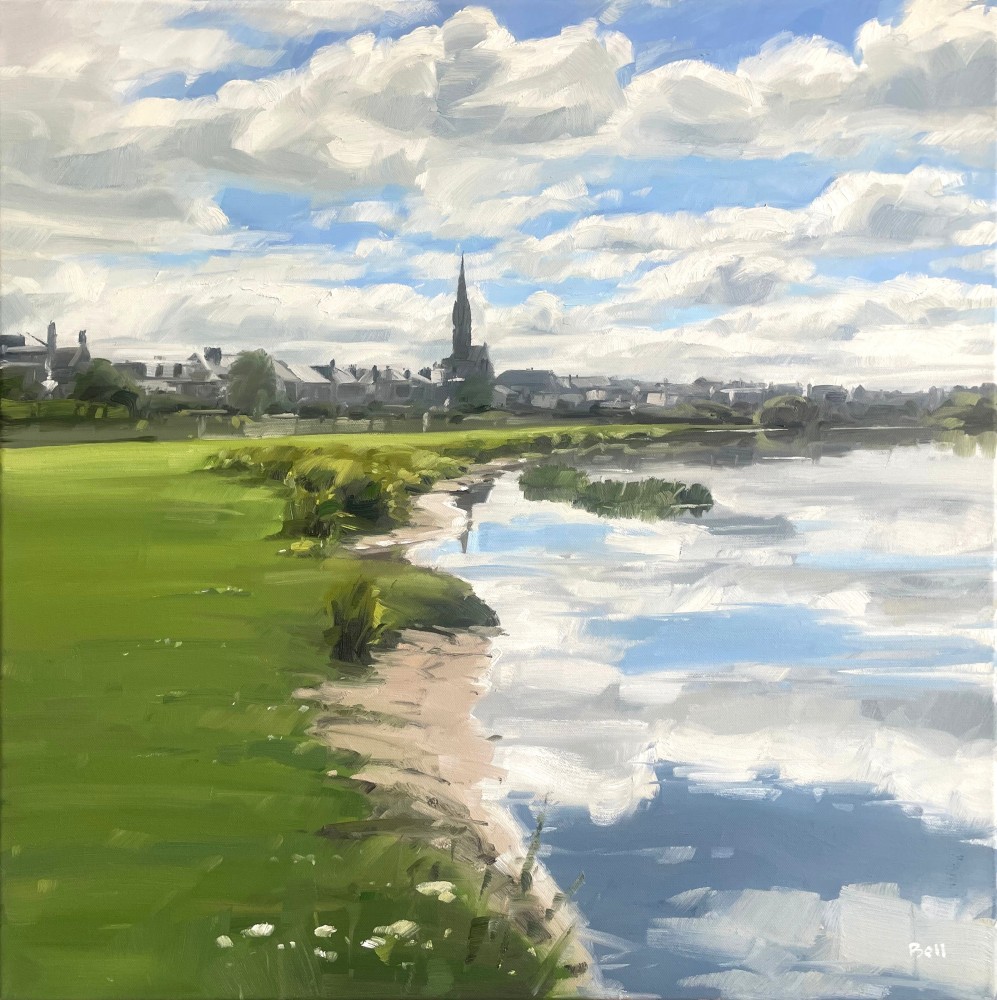 Scottish Artist JOHN BELL - The Cobby, Kelso