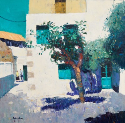 JOHN KINGSLEY - morning shadows, crete
