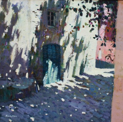 JOHN KINGSLEY - shaded doorway, calvi