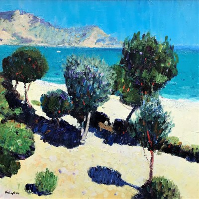 JOHN KINGSLEY - beach at st-jean-cap-ferrat