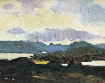 JOHN KINGSLEY - evening light, sutherland