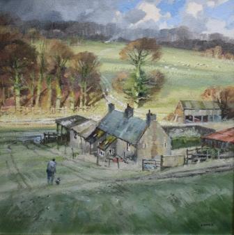 JOHN LINES - cotswold winter