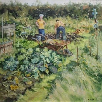 JOHN LINES - spud picking