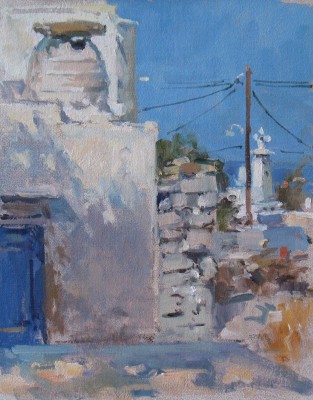 JOHN MARTIN - afternoon shadows, sifnos