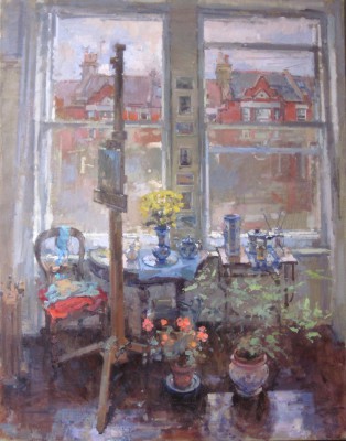 JOHN MARTIN - studio interior - brighton