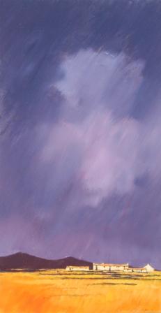 JOHN PIPER - moorland farm buildings