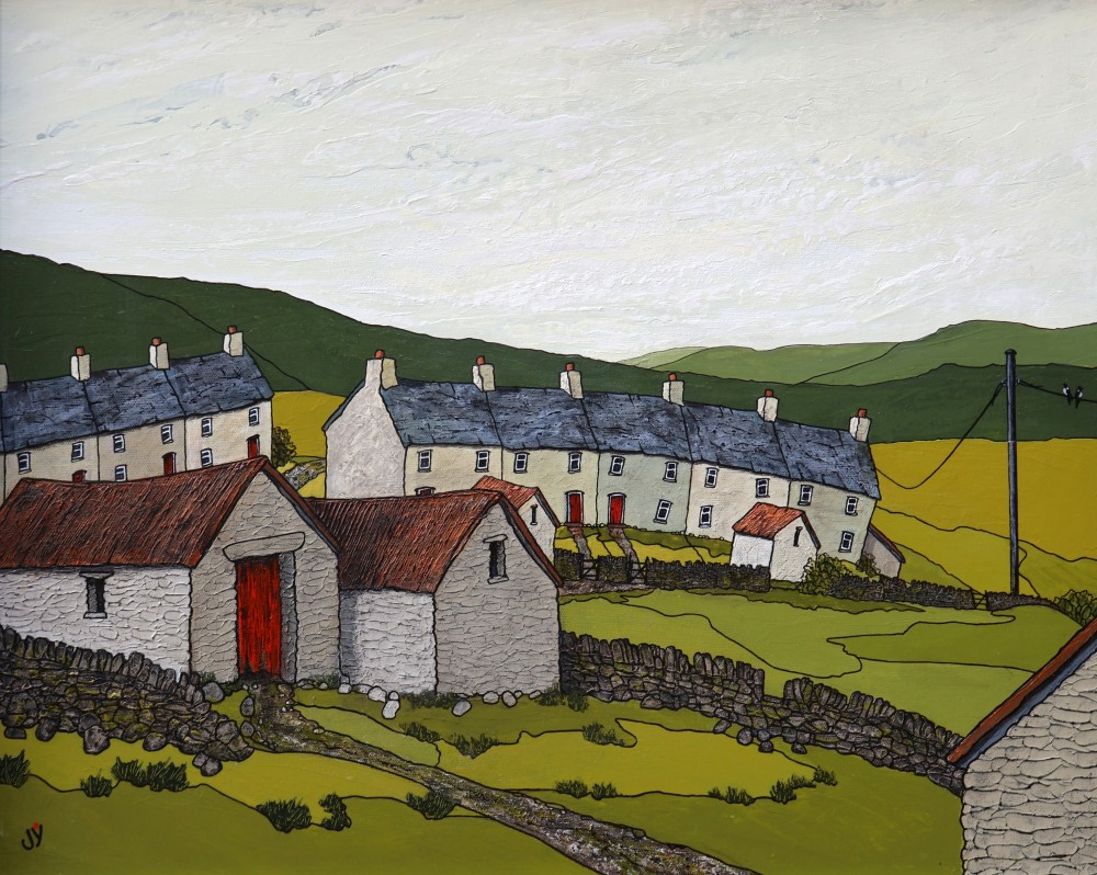 British Artist JOY SAUNDERS - Gilfach Goch