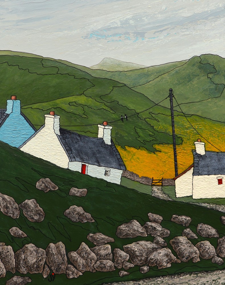Joy Saunders - diffwys mynydd un