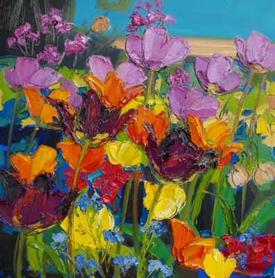 JUDITH BRIDGLAND - tulips at charleston