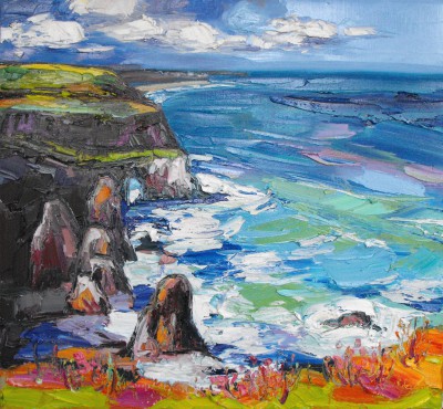 JUDITH BRIDGLAND - breezy day, magheracross