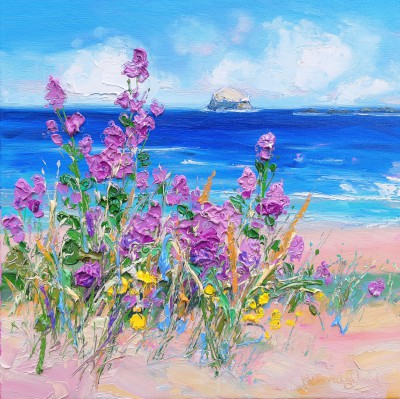 JUDITH BRIDGLAND - in the dunes, bass rock