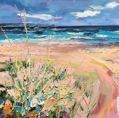 JUDITH BRIDGLAND - path through grasses, maidens