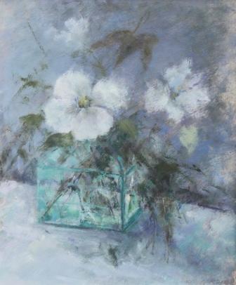 White Flowers, Grey Light