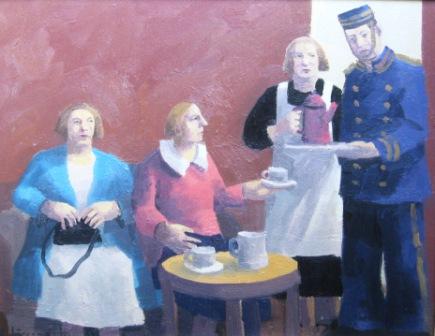 KAROLINA LARUSDOTTIR - the ladies take morning coffee